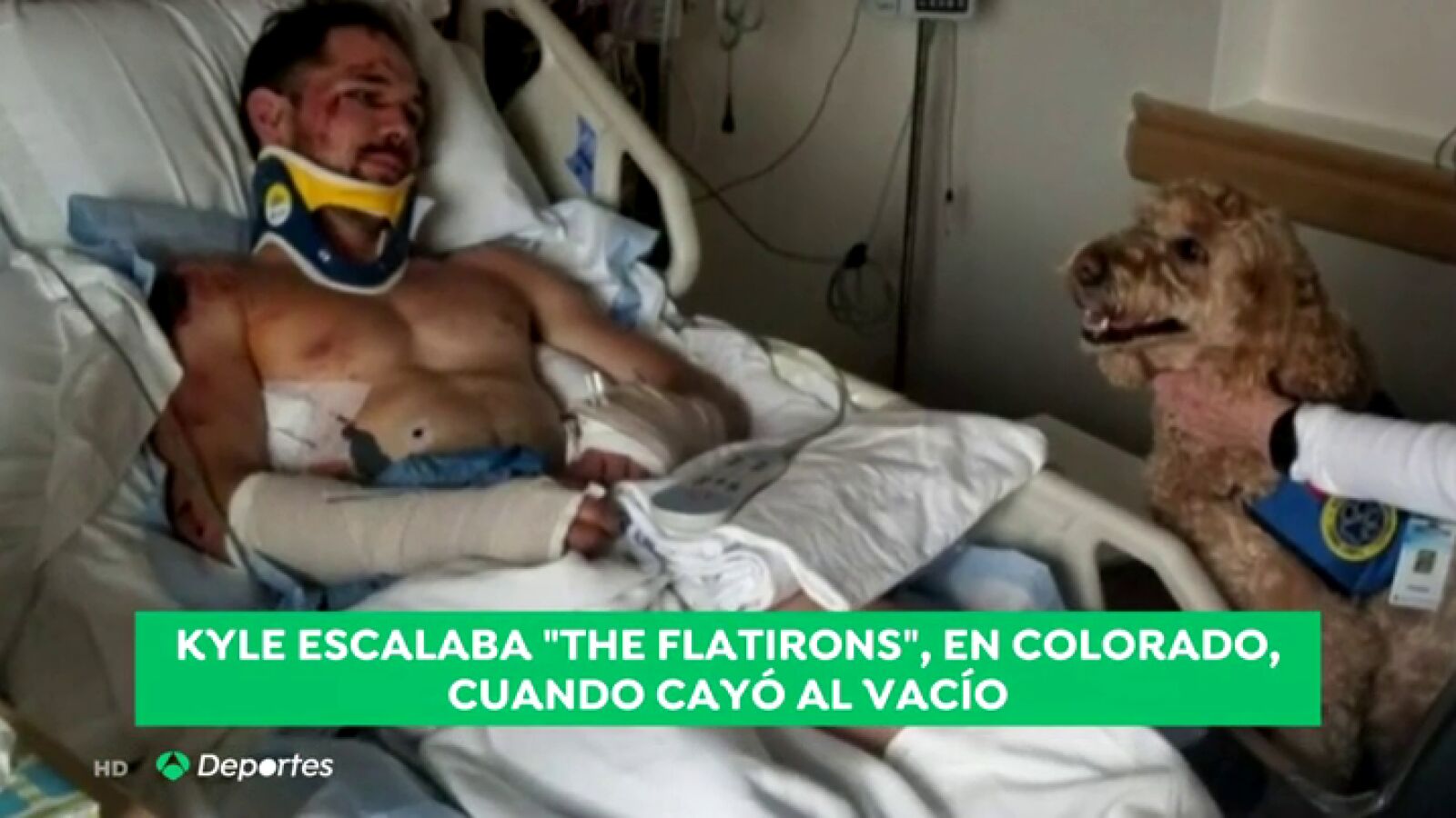 El escalador que sufrió la espeluznante caída en Colorado cuenta cómo lo vivió: 