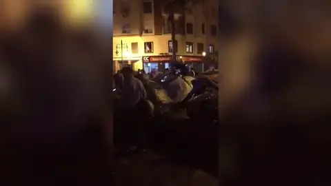 Herido de gravedad un hombre en un brutal accidente en Valencia Herido de gravedad un hombre en un brutal accidente en Valencia