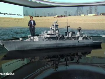 REEMPLAZO España retira la fragata 'Méndez Nuñez' del grupo de combate de EEUU en Oriente Próximo