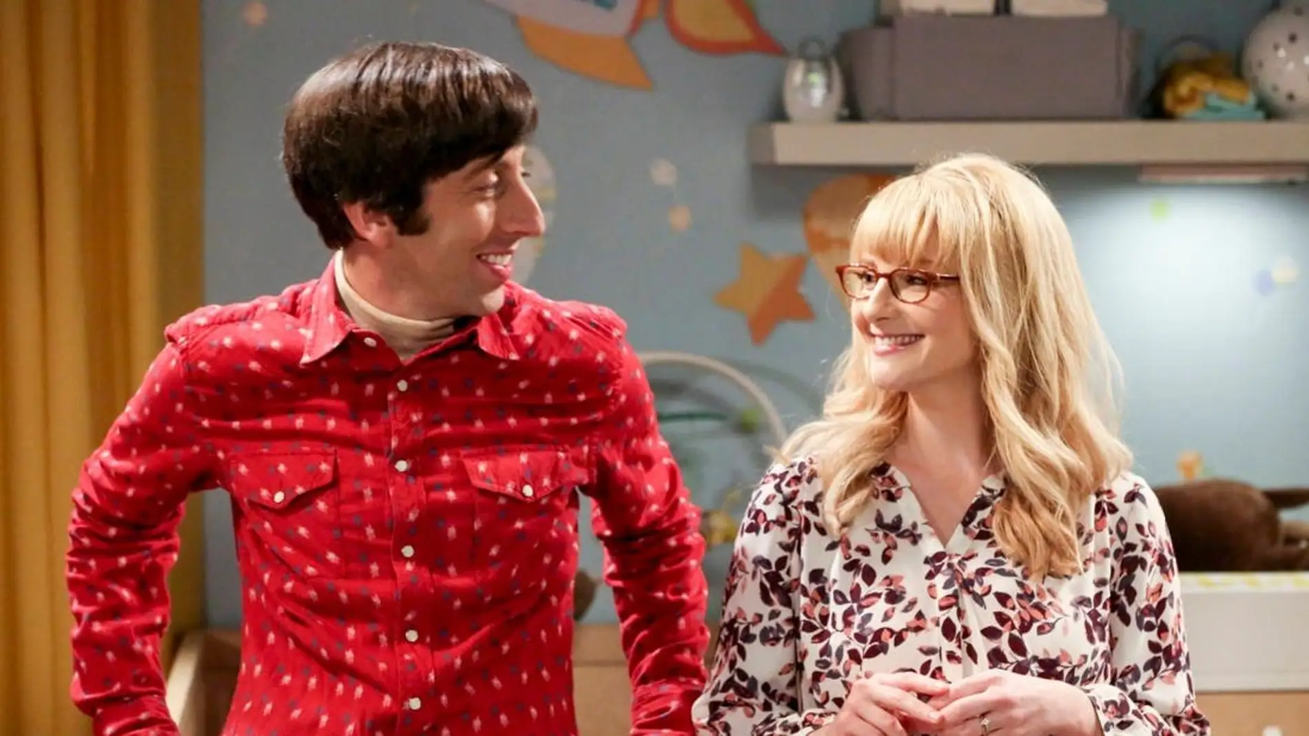 Howard y Bernadette en 'The Big Bang Theory'