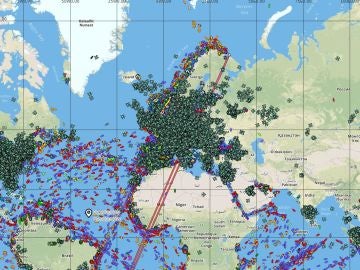 Mapa tiempo real vuelos Mapa tiempo real vuelos
