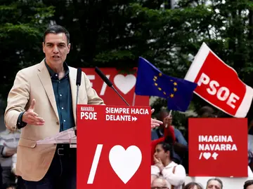 Acto político de Pedro Sánchez en Pamplona Acto político de Pedro Sánchez en Pamplona