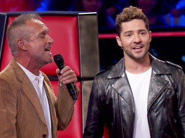 David Bisbal y Gonzalo Fernández cantan ‘En la casa de Inés’ en ‘La Voz Senior’