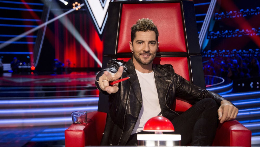 David Bisbal, coach de 'La Voz Senior'