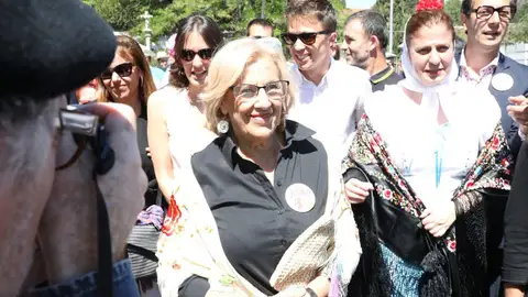 Errejón y Carmena en la Pradera Errejón y Carmena en la Pradera