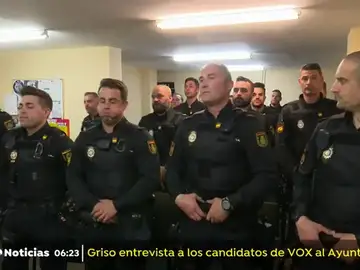 Despliegue policial en Madrid Despliegue policial en Madrid