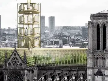 Así se imaginan la futura catedral de Notre Dame estudios de arquitectura de todo los mundo Así se imaginan la futura catedral de Notre Dame estudios de arquitectura de todo los mundo