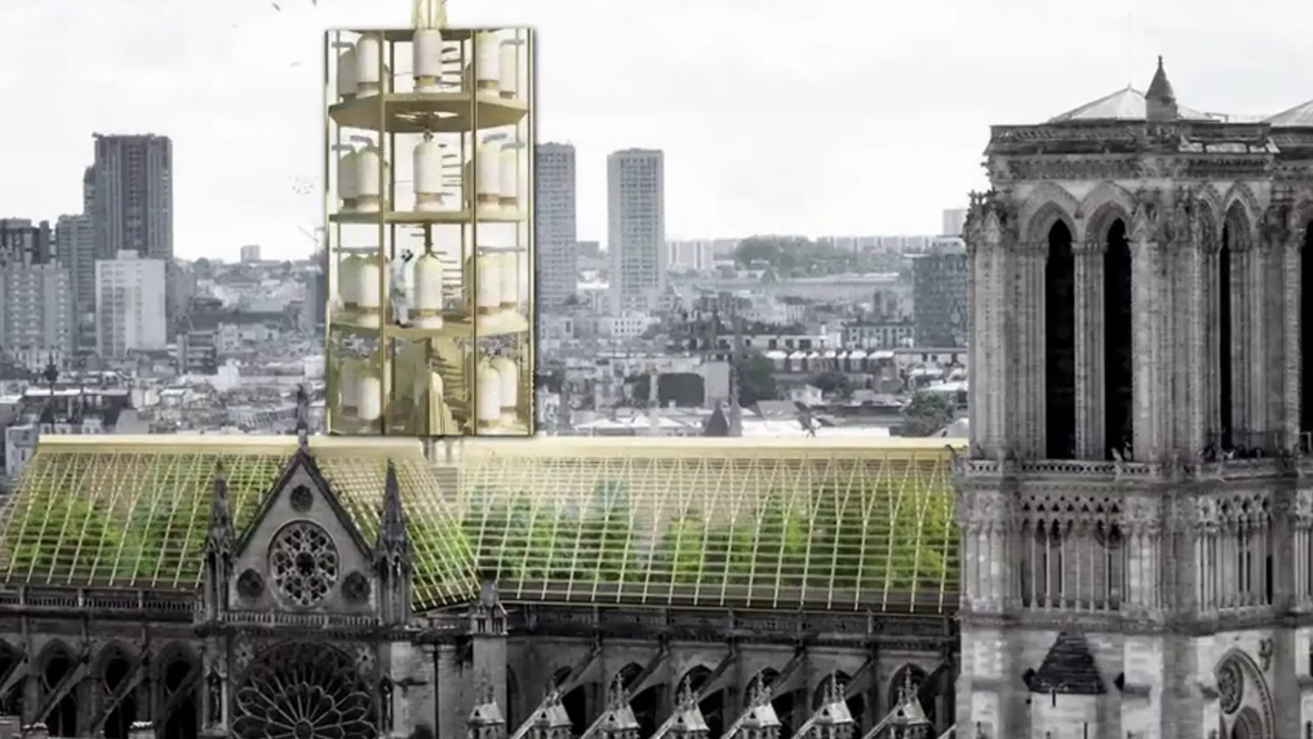 Así se imaginan la futura catedral de Notre Dame estudios de arquitectura de todo los mundo Así se imaginan la futura catedral de Notre Dame estudios de arquitectura de todo los mundo