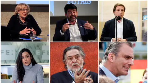Los candidatos al Ayuntamiento de Madrid Los candidatos al Ayuntamiento de Madrid