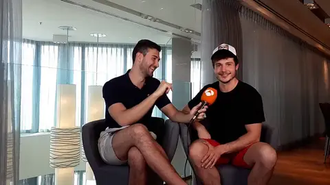 Miki Núñez :”Estaría supercontento si quedamos en el top 10” Miki Núñez :”Estaría supercontento si quedamos en el top 10”