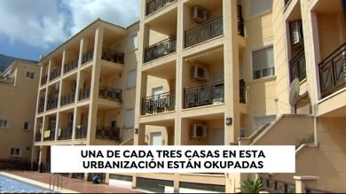 Una de cada tres casas están okupadas en esta urbanización residencial de Denia (Alicante)