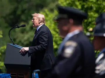 El presidente estadounidense, Donald J. Trump El presidente estadounidense, Donald J. Trump