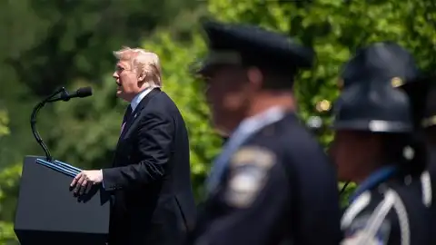 El presidente estadounidense, Donald J. Trump El presidente estadounidense, Donald J. Trump