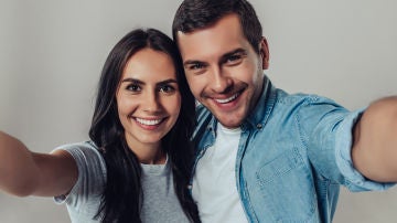 Selfie en pareja Selfie en pareja
