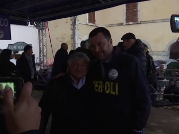 Salvini es el ministro del Interior italiano que menos pisa el ministerio