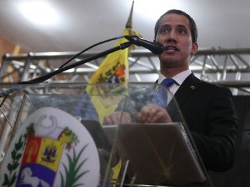 El líder opositor Juan Guaidó 