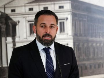 El líder de Vox Santiago Abascal El líder de Vox Santiago Abascal