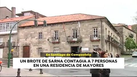 Siete personas contagiadas por un brote de sarna en una residencia de mayores en Santiago Siete personas contagiadas por un brote de sarna en una residencia de mayores en Santiago