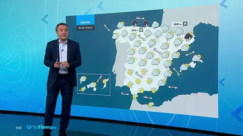 Fin de semana casi invernal en el norte, con frío, lluvia y hasta nieve Fin de semana casi invernal en el norte, con frío, lluvia y hasta nieve