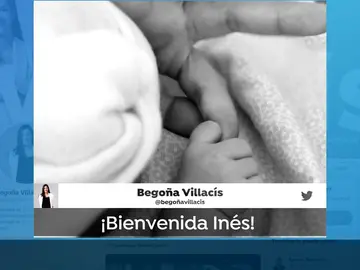 Villacís ha dado a luz a su tercera hija Villacís ha dado a luz a su tercera hija