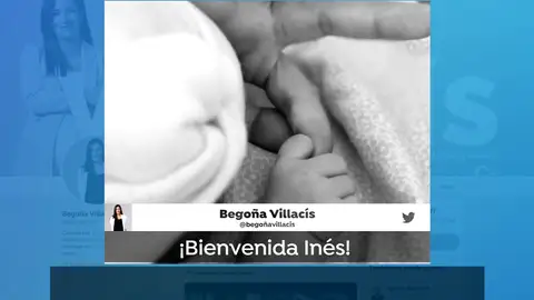 Villacís ha dado a luz a su tercera hija Villacís ha dado a luz a su tercera hija