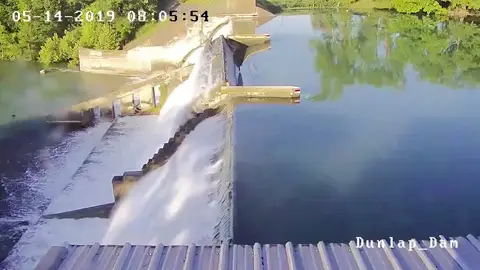 Rotura de una presa en Texas, en Estados Unidos Rotura de una presa en Texas, en Estados Unidos