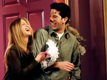 Ross y Rachel en 'Friends' Ross y Rachel en 'Friends'