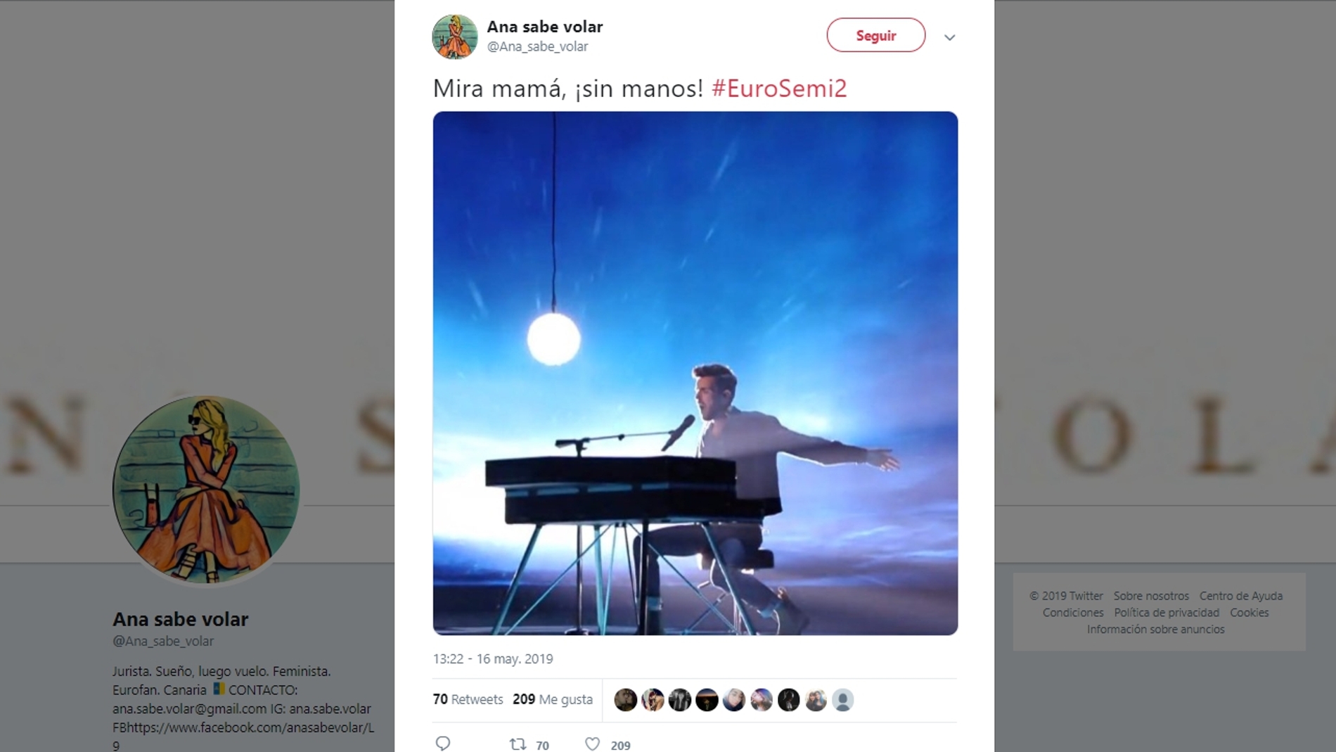 Memes semifinal Eurovisión