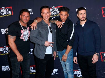 Ronnie Ortiz-Magro, Mike 'The Situation', Pauly D y Vinny Guadagnino