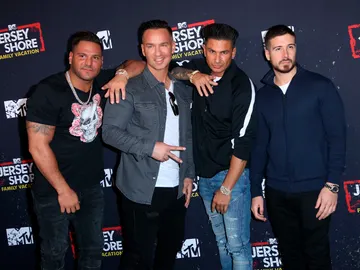 Ronnie Ortiz-Magro, Mike 'The Situation', Pauly D y Vinny Guadagnino Ronnie Ortiz-Magro, Mike 'The Situation', Pauly D y Vinny Guadagnino