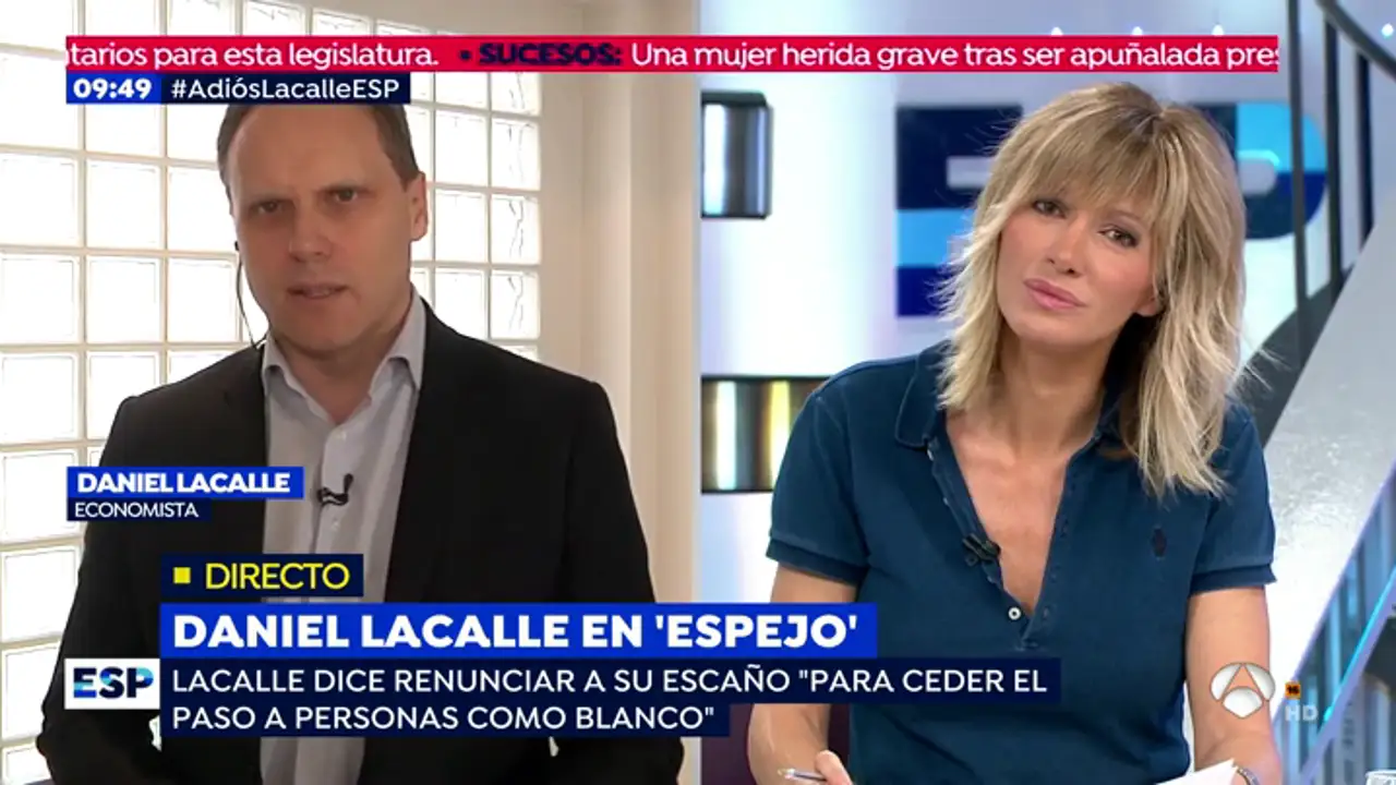 Daniel Lacalle, sobre la renuncia a su escaño: "La decisión ha sido mía para tener la responsabilidad económica del PP"