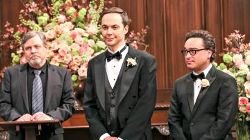 Mark Hamill, Jim Parsons y Johnny Galecki en 'The Big Bang Theory'