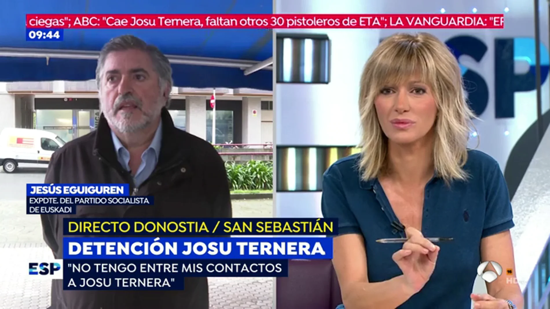 Eguiguren pide disculpas a las víctimas de ETA por llamar "héroe" a Josu Ternera: "Lo han malintrepretado"