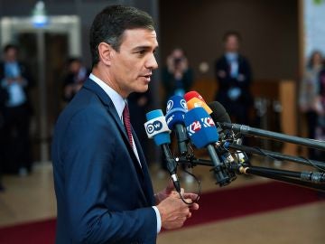  El presidente del Gobierno, Pedro Sánchez