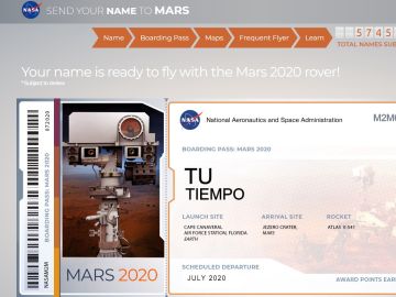 El billete de 'Tu Tiempo' para Marte