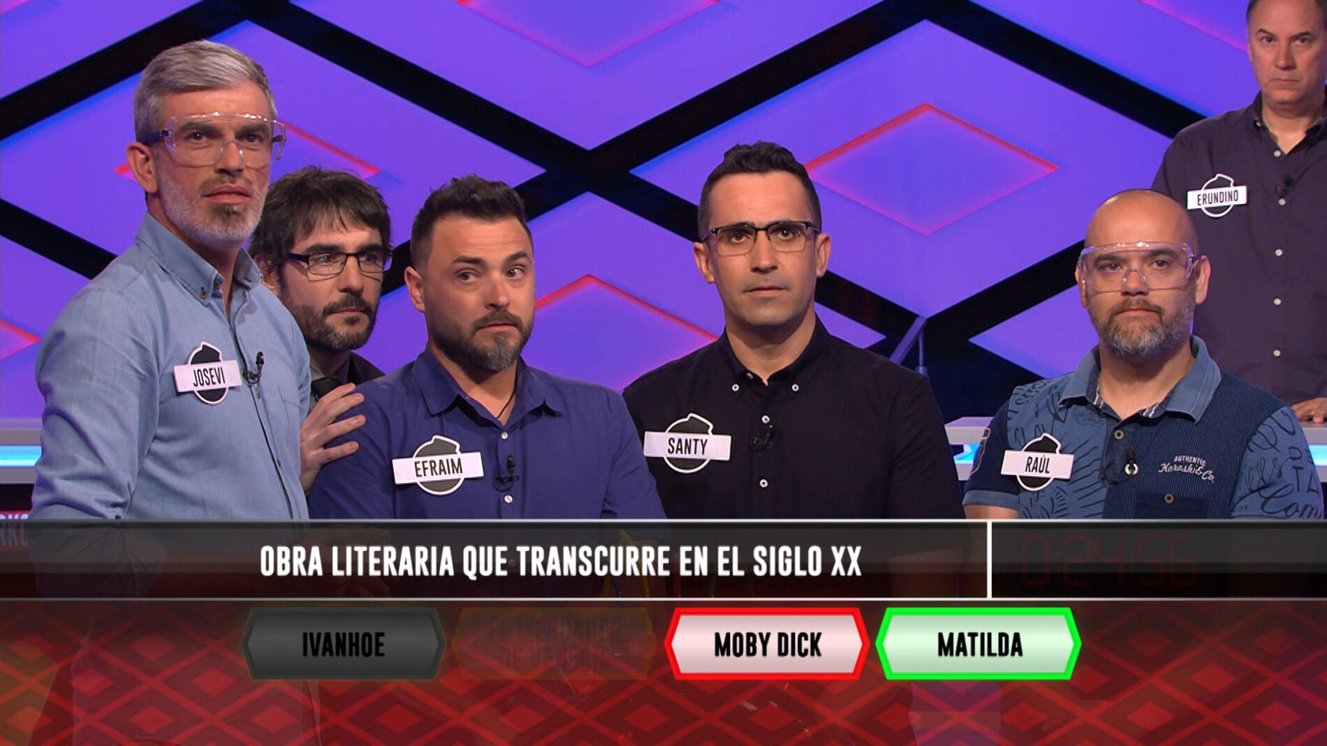 La necesaria intervenci&oacute;n de Juanra Bonet en la primera bomba para evitar un percance en '&iexcl;Boom!'
