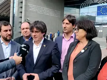 El Parlamento Europeo impide la entrada a Puigdemont y Comín El Parlamento Europeo impide la entrada a Puigdemont y Comín