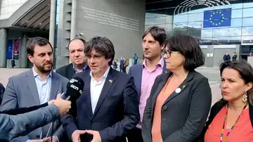El Parlamento Europeo impide la entrada a Puigdemont y Comín