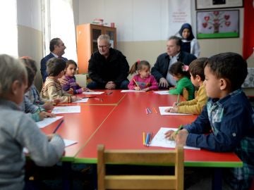 Alumnos en una guardería