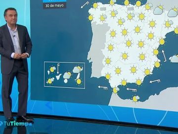 Un anticiclón anticipa desde este jueves el verano: sol en todo el país y temperaturas al alza Un anticiclón anticipa desde este jueves el verano: sol en todo el país y temperaturas al alza