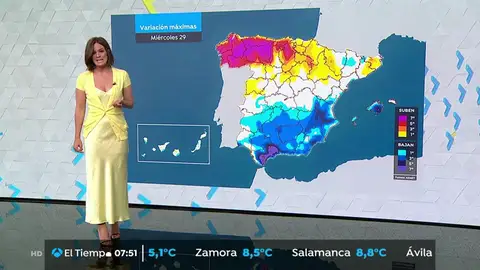 Suben las temperaturas en el norte e interior de la península Suben las temperaturas en el norte e interior de la península