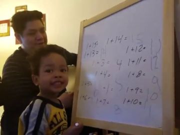Un ni&ntilde;o de tres a&ntilde;os que resuelve ecuaciones y recita de memoria el n&uacute;mero Pi