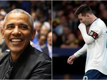 Barack Obama y Leo Messi Barack Obama y Leo Messi
