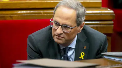 El presidente de la Generalitat, Quim Torra El presidente de la Generalitat, Quim Torra