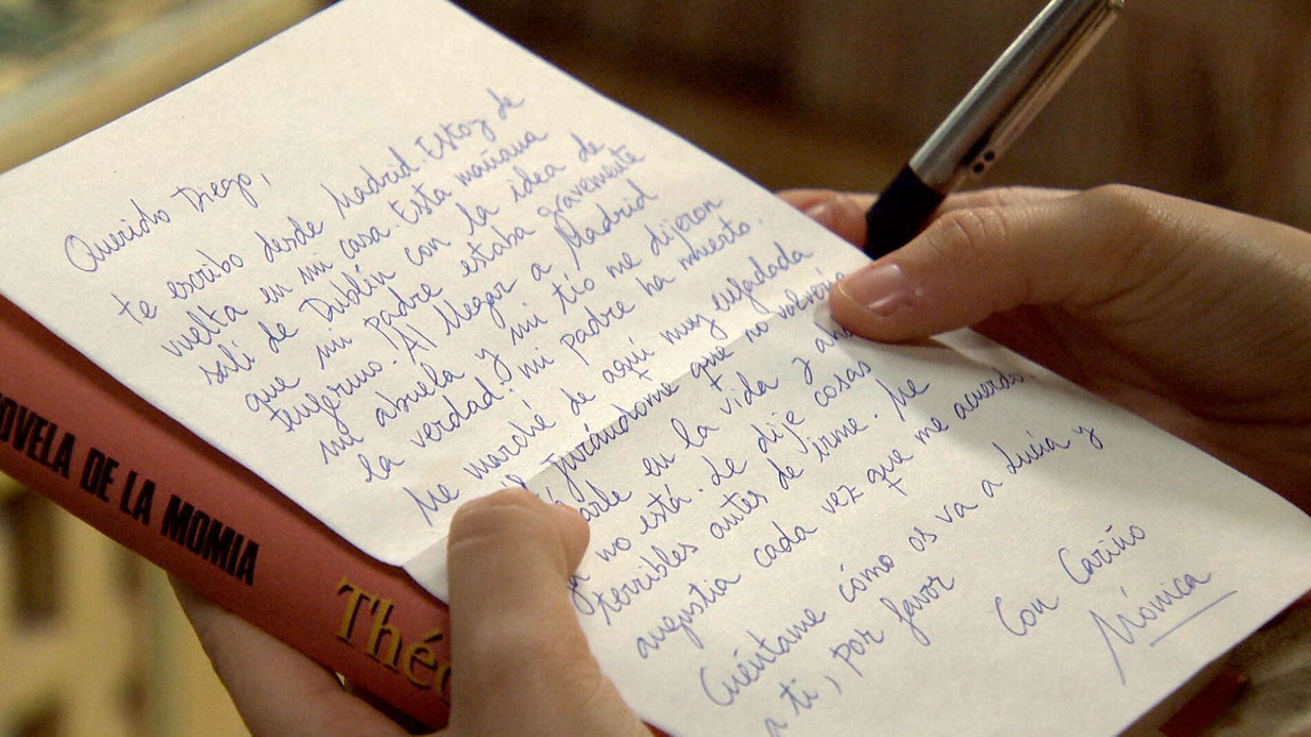 Mónica vuelve a contactar con Diego