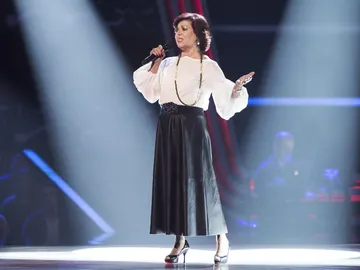 Betty Singh canta ‘Se me olvidó otra vez’ en las Audiciones a ciegas de ‘La Voz Senior’ Betty Singh canta ‘Se me olvidó otra vez’ en las Audiciones a ciegas de ‘La Voz Senior’