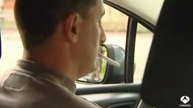 Prohibido fumar en el coche con niños