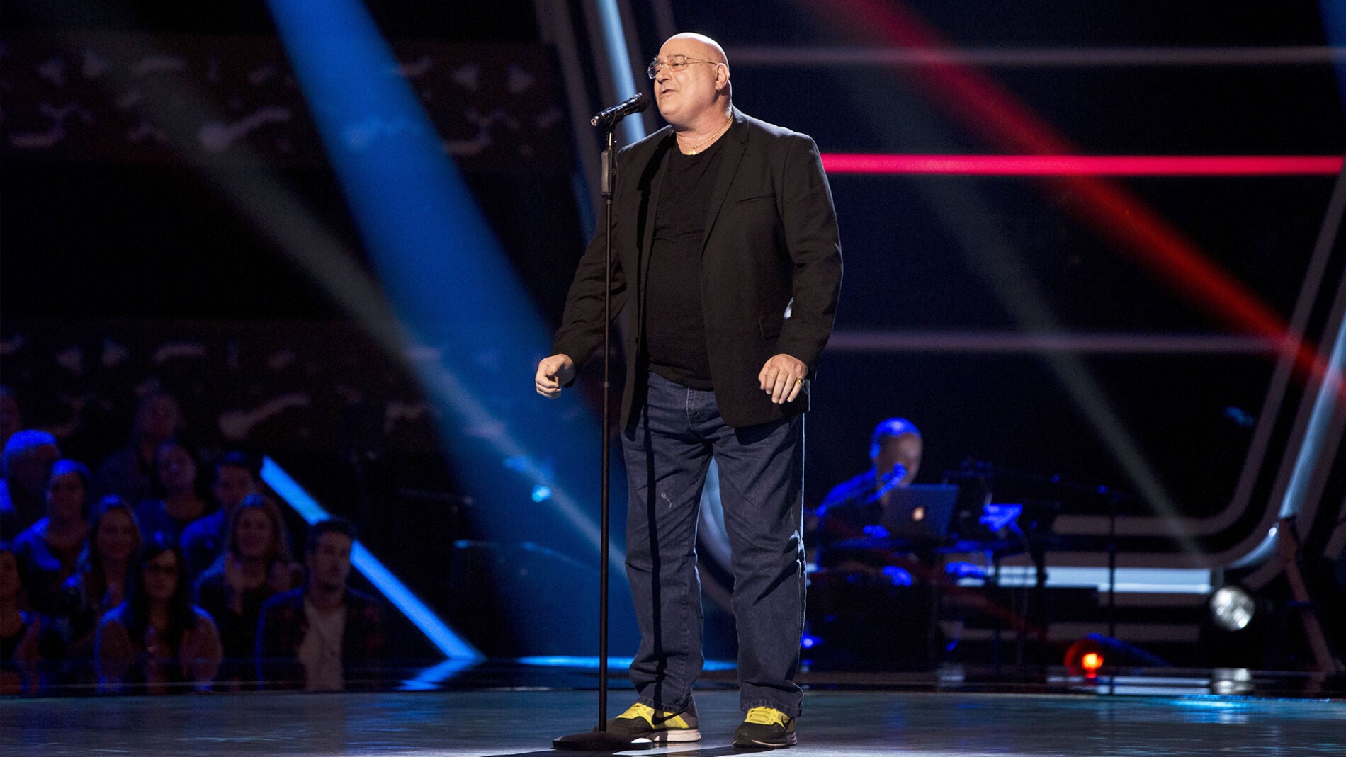 Xavi Garriga canta &lsquo;Sweet home Chicago&rsquo; en las Audiciones a ciegas de &lsquo;La Voz Senior&rsquo;
