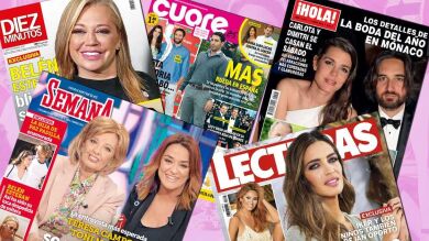 Sara Carbonero, Carlota Casiraghi, Belén Esteban y Tana Rivera, protagonistas de las portadas del corazón 