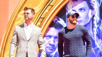 Chris Hemsworth y Chris Evans